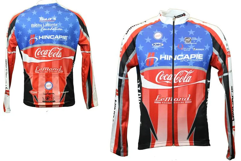 Hincapie Custom Team Long Sleeve Jersey Autumn Jersey Shirt