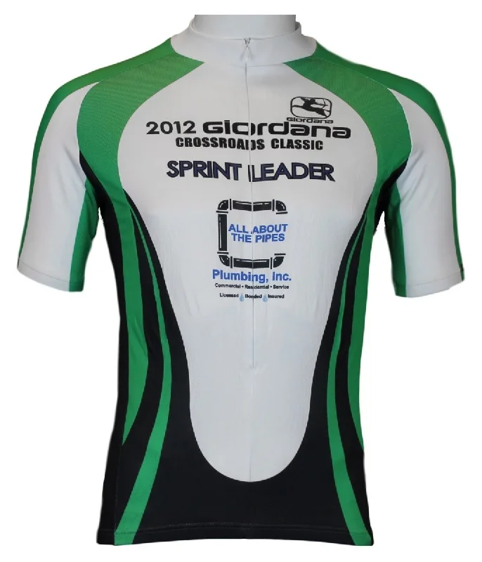 Giordana 2012 Crossroads Jersey - Green Silk Jersey Blouse