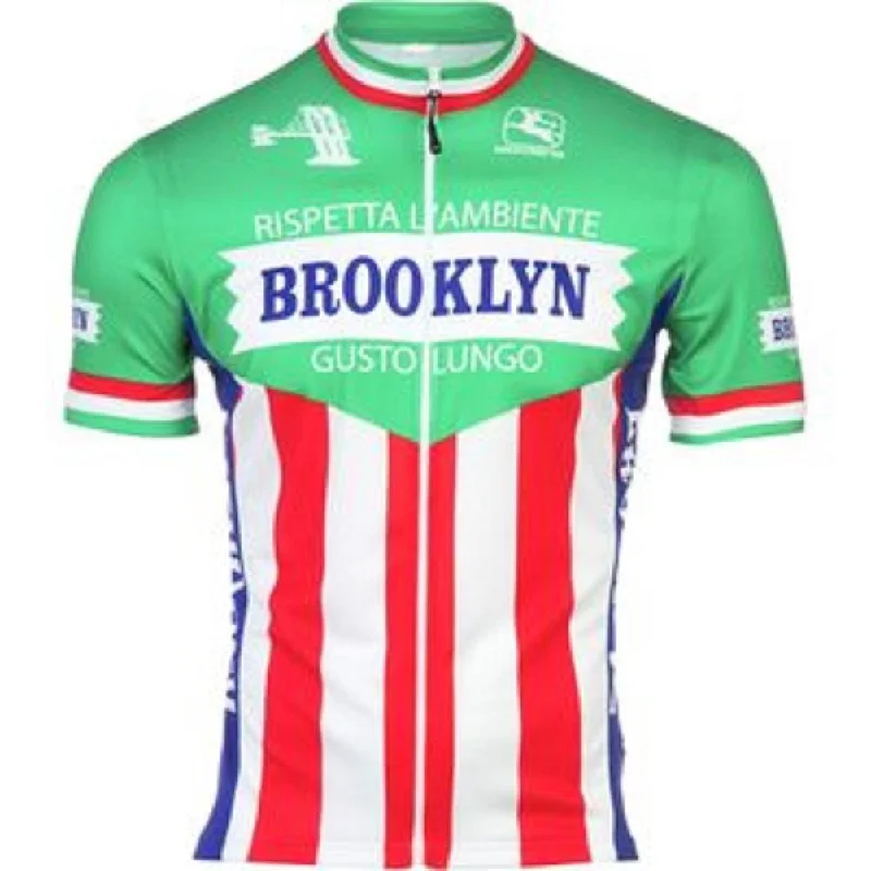 Giordana Team Brooklyn Vero Italia Profit Jersey Beige Jersey Tee