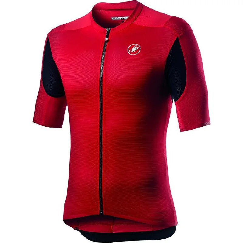 Castelli Superteggera 2 Jersey - Red Metallic Jersey Tee