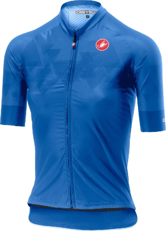 Castelli Women's Aero Pro Jersey Blue Stylish Jersey Top