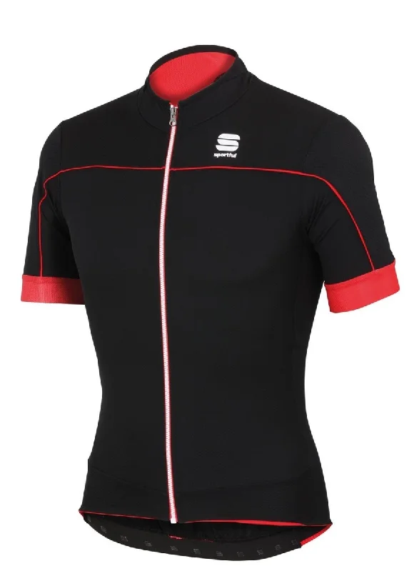 Sportful Giau Cycling Jersey - Black Casual Jersey Blouse