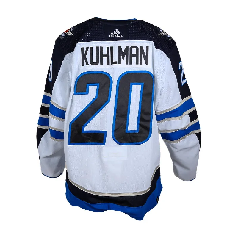 GAME WORN JERSEY 22/23 - 20 KUHLMAN Holiday Jersey Tee