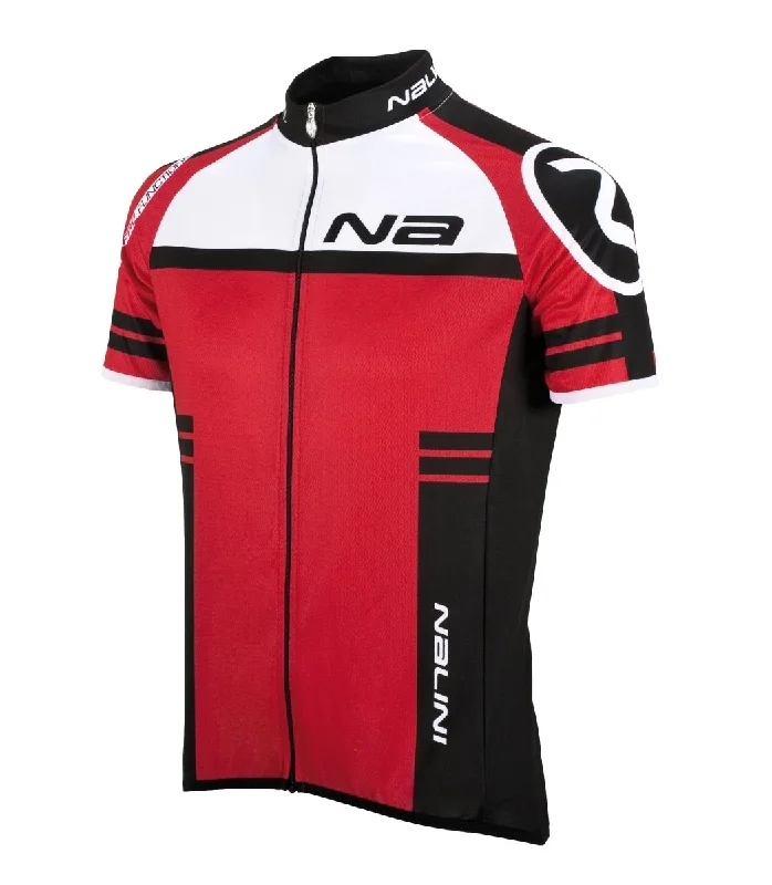 Nalini Ergo Lightweight Short Sleeve Jersey - Red Women's Jersey Top