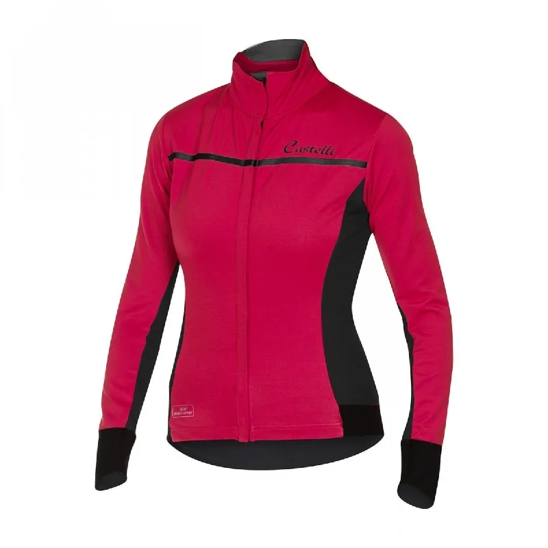 Castelli Women's Trasparente 3 Long Sleeve Jersey - Pink Bronze Jersey Tee