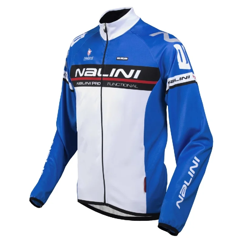 Nalini Ossana Long Sleeve Jersey Blue Minimalist Jersey Tee