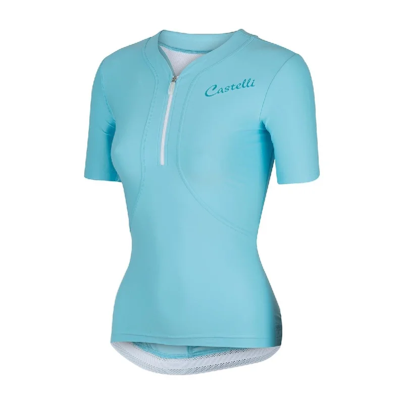 Castelli Womens Bellissima Jersey - Pastel Blue Pastel Jersey Tee