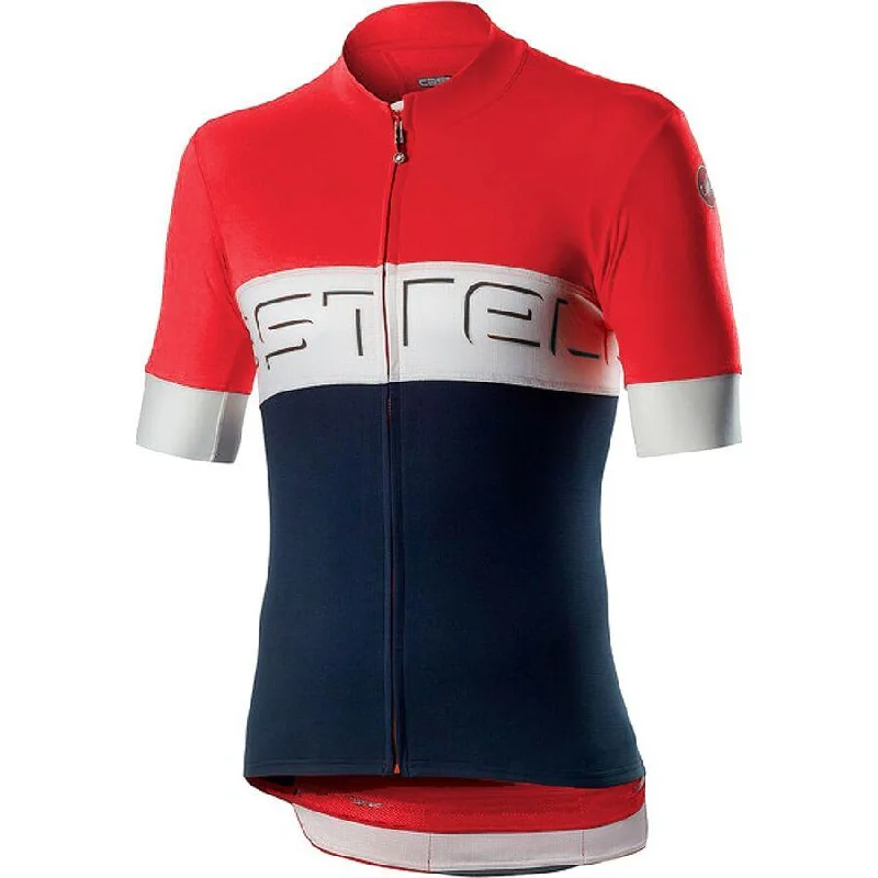 Castelli Prologo VI Jersey - Fiery Red Lavender Jersey Tee