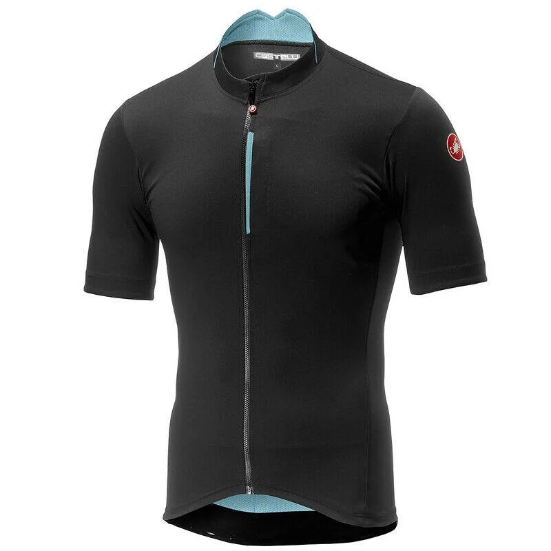 Castelli Espresso Jersey - Gray Pink Jersey Tee