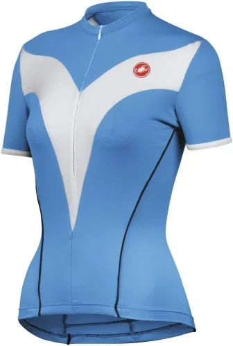 Castelli Womens Diamante Cycling Jersey One Shoulder Jersey Shirt