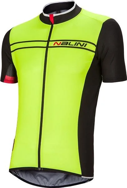 Nalini Sinello Ti Short Sleeve Jersey - Fluo Retro Jersey Tee