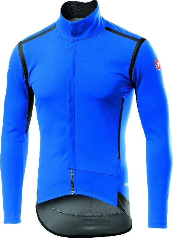 Castelli Perfetto RoS Long Sleeve Jersey - Drive Blue Evening Jersey Tee