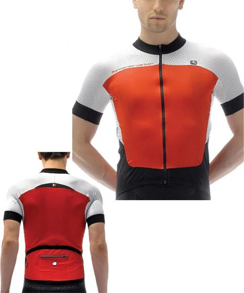 Giordana FRC Flex Jersey Forma Red Carbon Red Organic Jersey Tee