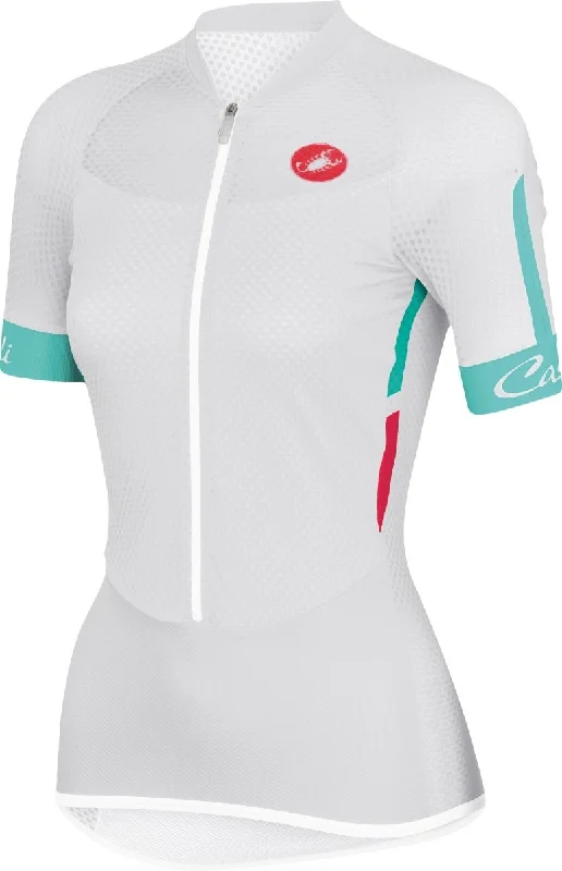 Castelli Womens Climbers Jersey - White Daily Wear Jersey Tee