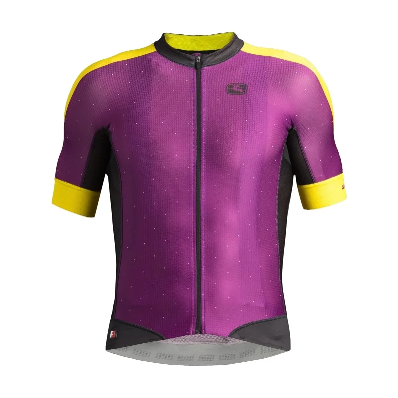 Giordana FR-C Pro Moda Short Sleeve Jersey - Knight - Purple Animal Print Jersey Tee