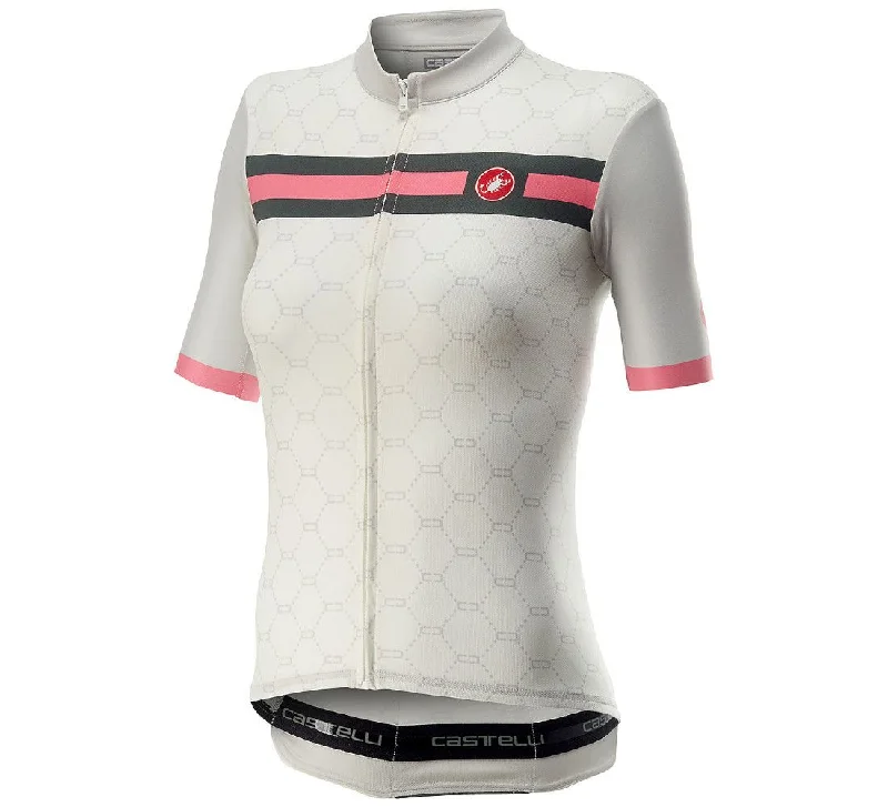 Castelli Women's Atelier Jersey - Ivory Cream Jersey Tee