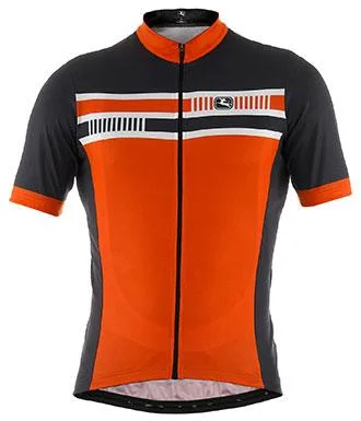 Giordana Silverline Giro Short Sleeve Jersey Orange Sophisticated Jersey Tee