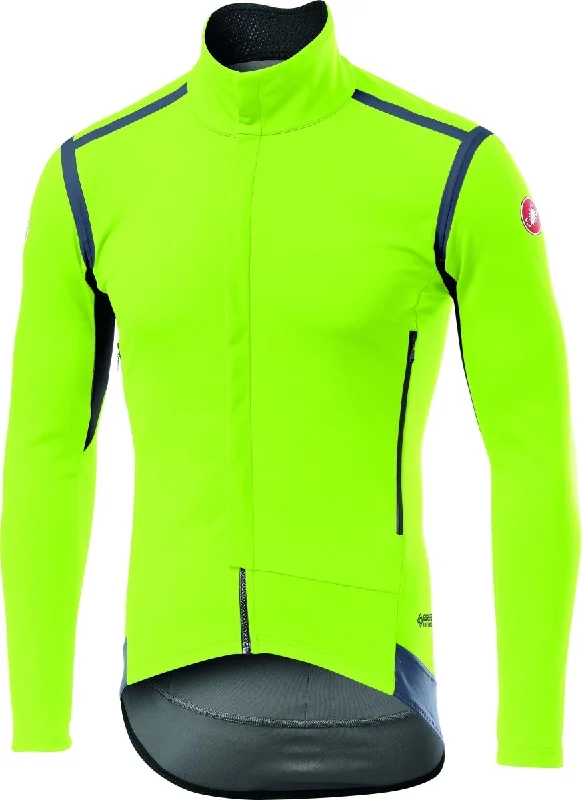 Castelli Perfetto RoS Long Sleeve Jersey - Fluo Modern Jersey Tee