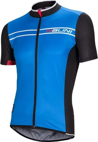 Nalini Sinello Ti Short Sleeve Jersey - Blue Retro Jersey Tee