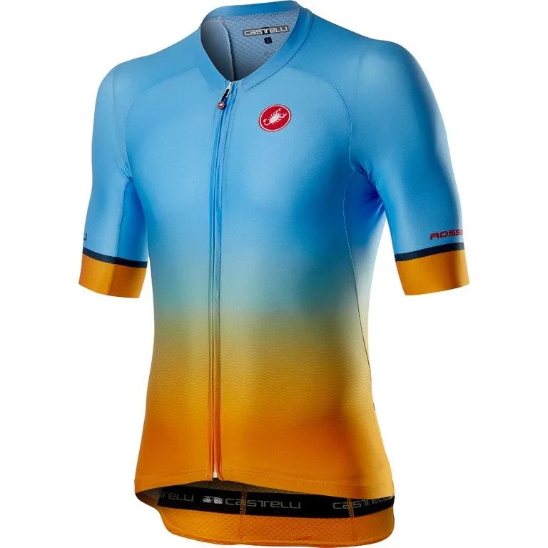 Castelli Aero Race 6.0 Jersey - Sunrise Animal Print Jersey Tee