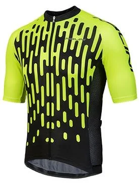 Nalini Podio Short Sleeve Jersey - Fluo Textured Jersey Blouse