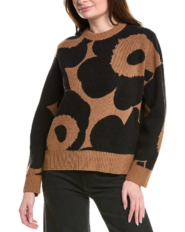 Marimekko Valu Wool Sweater Anti-Pilling Anti-Shrink Durable
