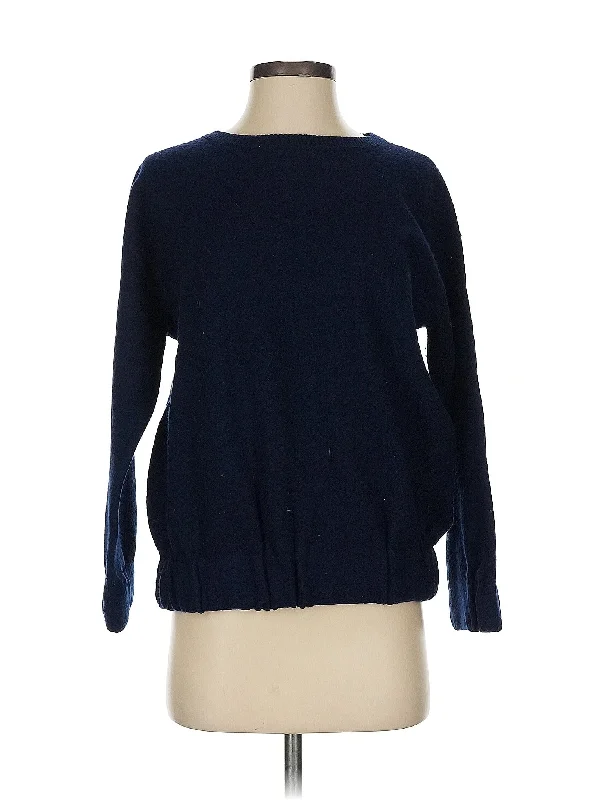 Wool Sweater Welt Pockets Slit Pockets Flap Pockets