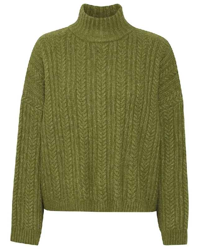 ICHI Mylle Alpaca-Blend Sweater Oversized Loose Flowy
