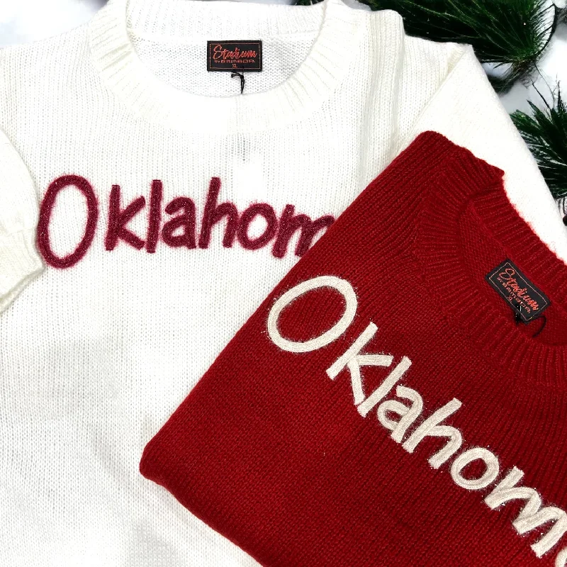 Oklahoma Stadium Sweaters Soft Cozy Warm