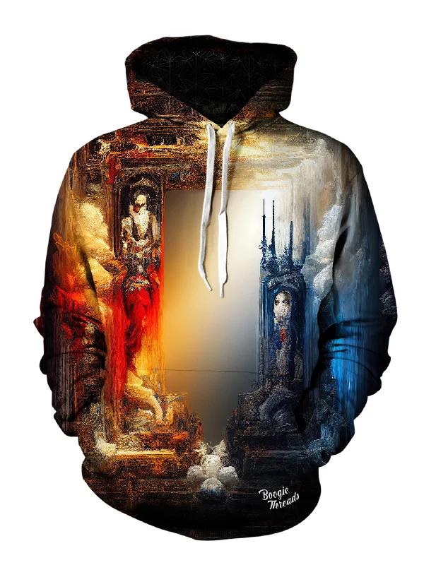 Internal Accident Unisex Pullover Hoodie Hoodie with Gradient Ombre Colorful