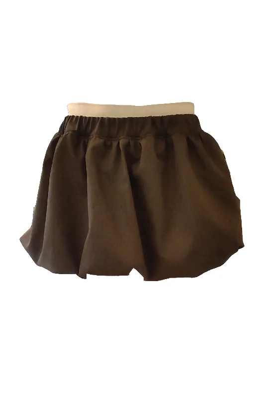 TRUFFLE BALLOON SKIRT lightweight skirt design