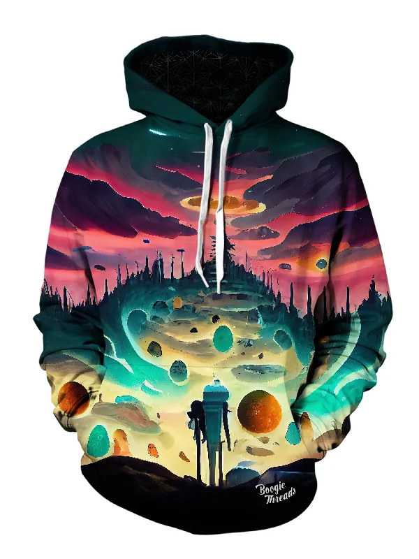 Hallowed Earth Unisex Pullover Hoodie Hoodie with Set-In Sleeves Structured Classic