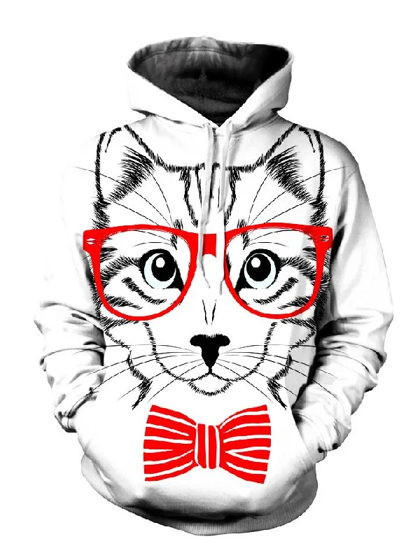 Four Eyes Pullover Art Hoodie Oversized Hoodie Comfort Casual