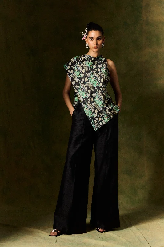 RANIA SILK TROUSERS Trousers Recommended Stylist