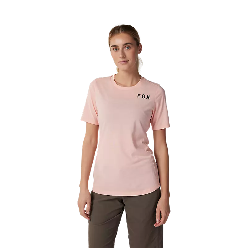 Fox Racing Women's Ranger Alyn Drirelease® Shortsleeve Jersey Mustard Yellow Jersey Tee