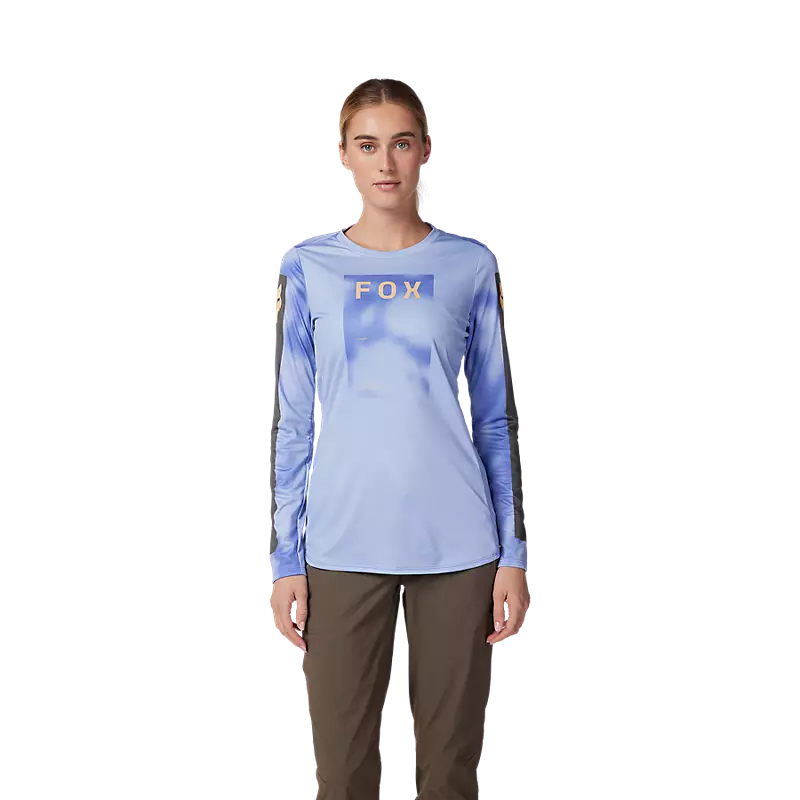 Fox Racing Women's Ranger Taunt Longsleeve Jersey Olive Green Jersey Tee