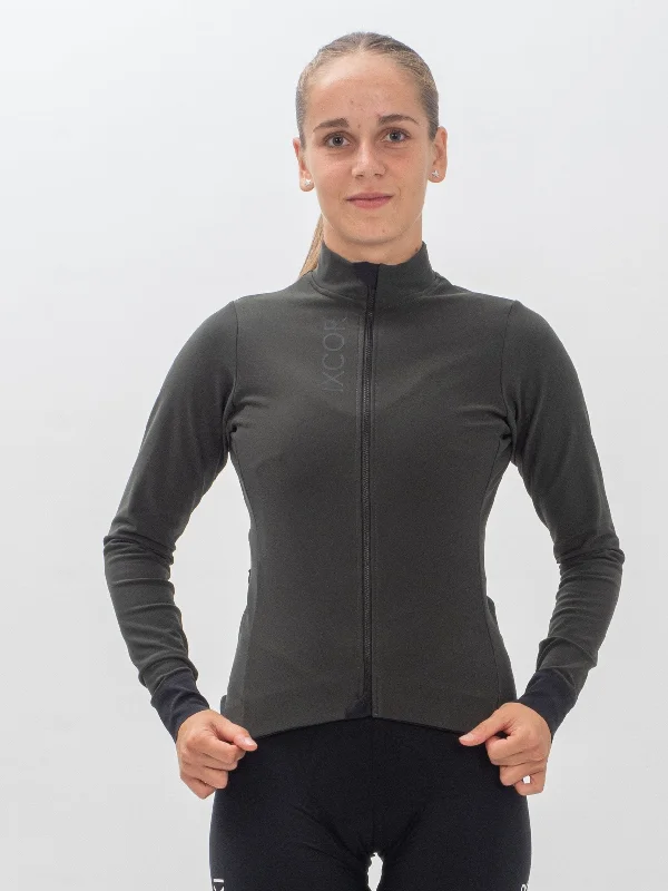MORTIROLO W. JERSEY Polo Neck Jersey Top