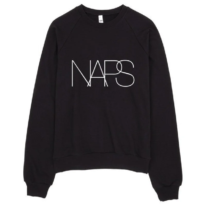 NAPS Cosmetic Chic Typography Sweater Boxy Sweater Fitted Sweater A-Line