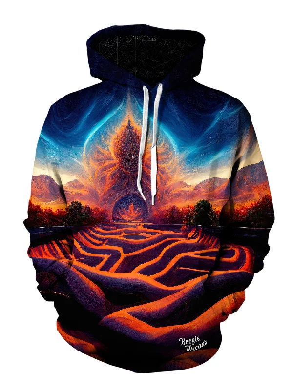 Ethereal Luxury Unisex Pullover Hoodie Hooded Sweatshirt Casual Wear Street Style