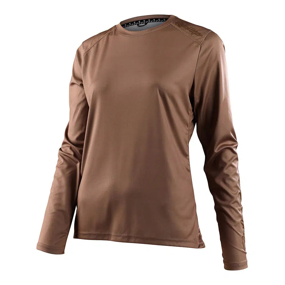 Troy Lee Designs Women's Lilium Longsleeve Jersey Solid Mint Green Jersey Tee