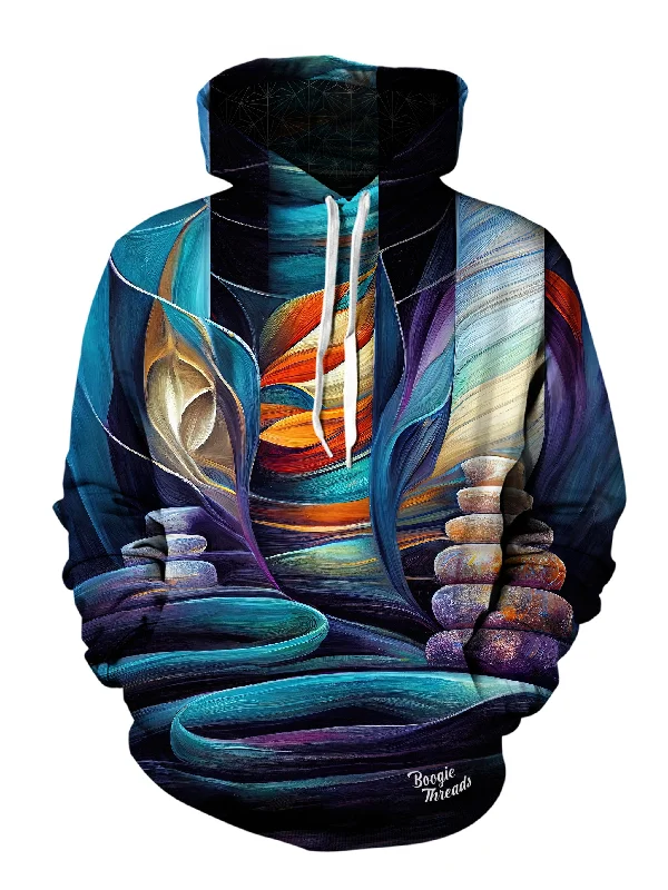 Enchanting Breath Unisex Pullover Hoodie Hoodie with Patch Decorative Personalized