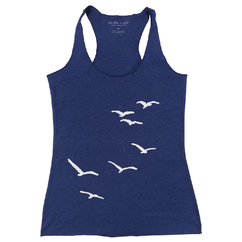 Seagulls Ladies Racerback Tank soft pink tank