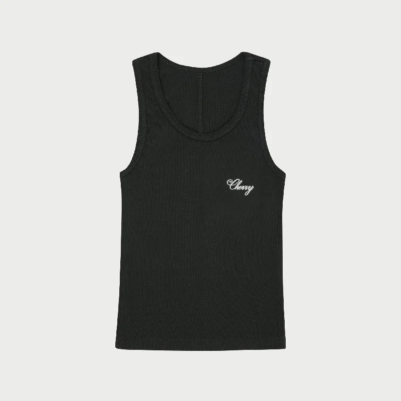 American Classic Tank Top (Black) crew neck tank