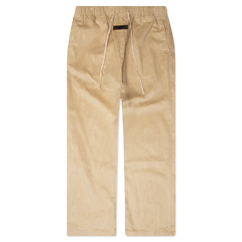 Women's Relaxed Trouser - Sand Trousers stylish modern