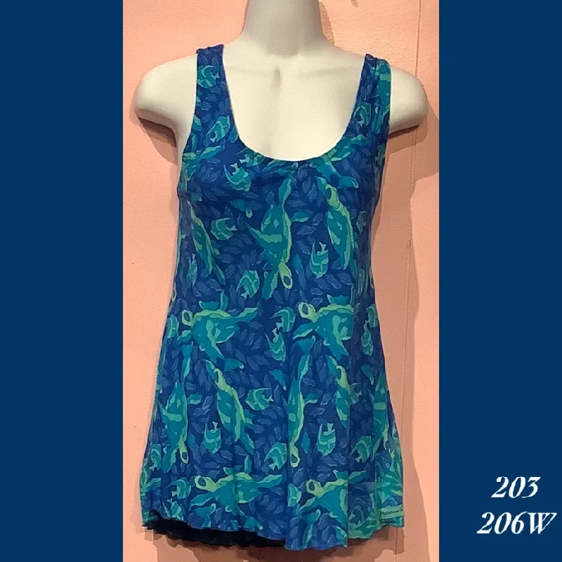 203X - 206W , Bias tank top plus size baby blue tank