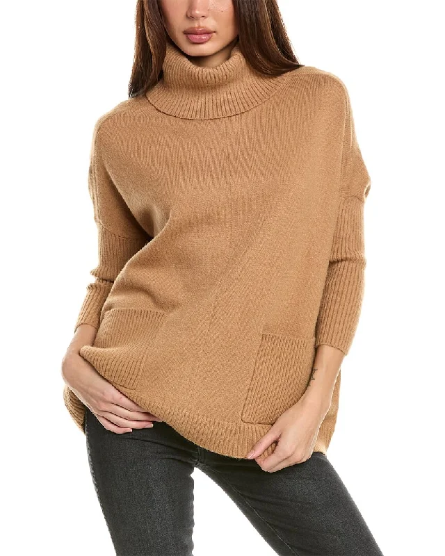 Oat New York Cowl Wool-Blend Sweater Thin Thick Dense