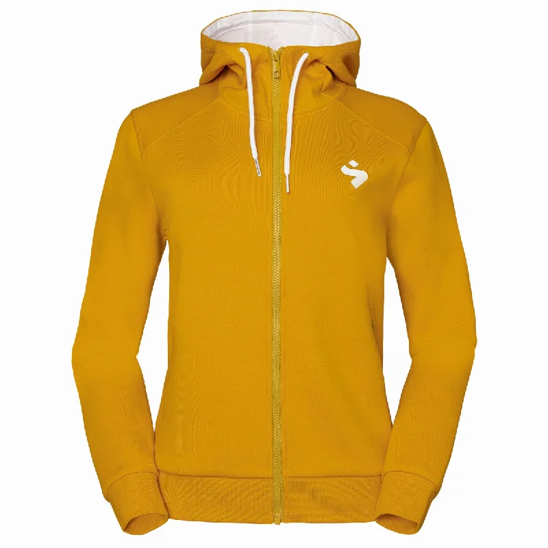 Sweet Protection - Women's Sweet Hoodie - Golden Yellow Hoodie with Strings Custom Fit Adjustable