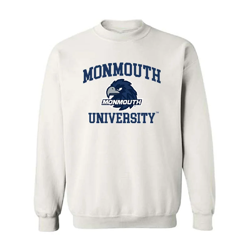 Monmouth - NCAA Women's Rowing : Audrey Copeland - Classic Fashion Shersey Crewneck Sweatshirt Hoodie with Crew Neck Simple Timeless