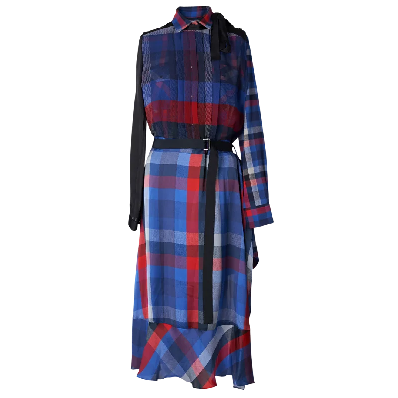 Plaid Dress Tunics New arrival