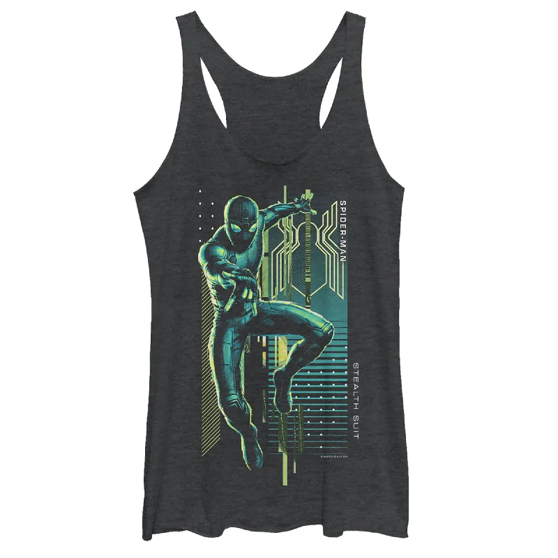 Women's Marvel Spider-Man: Far From Home Night's Hero Racerback Tank Top long tank top